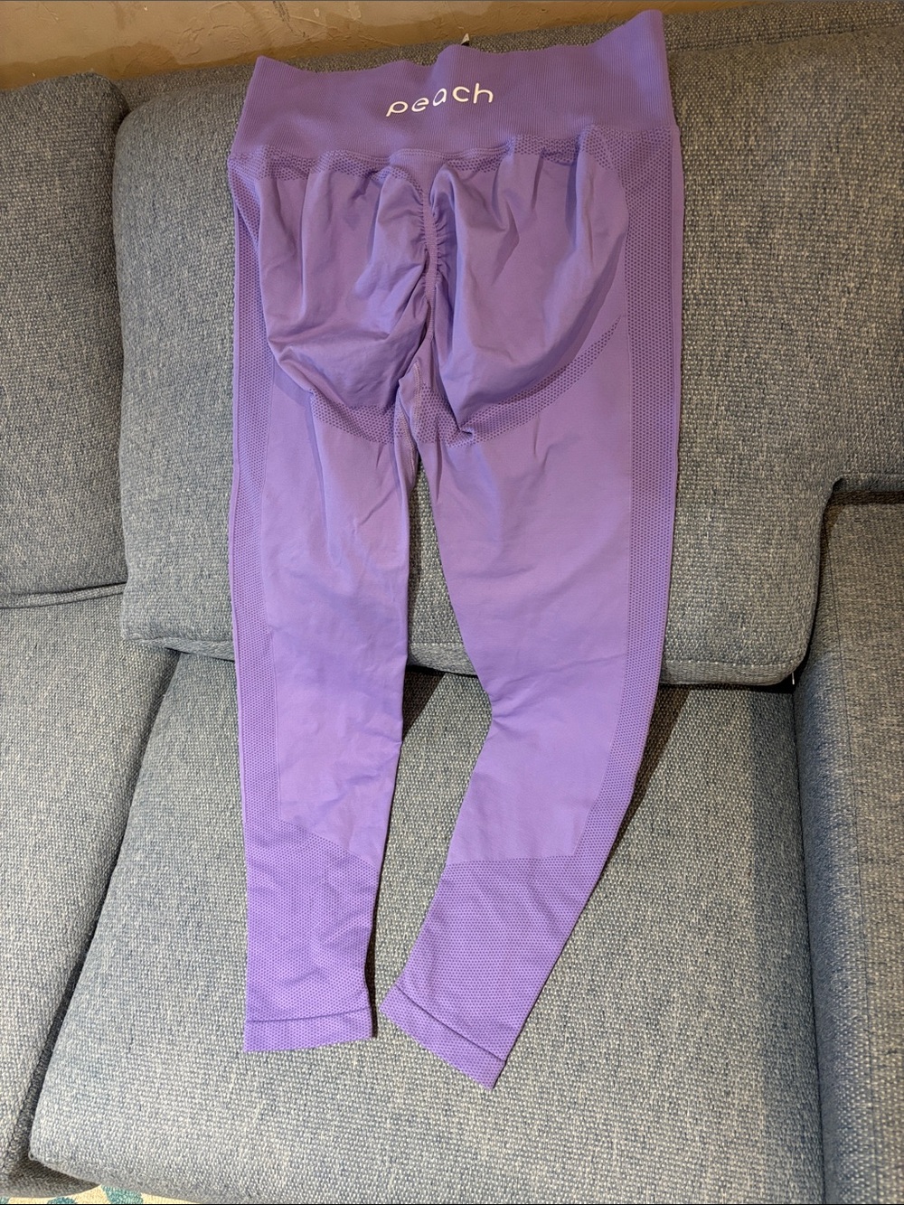 Peach full length leggings! XL